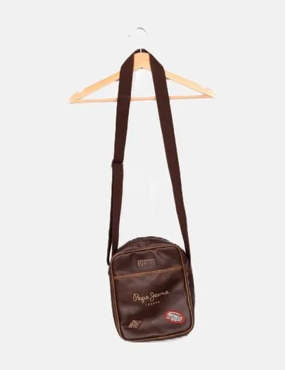 Pepe Jeans Bolso bandolera marrón