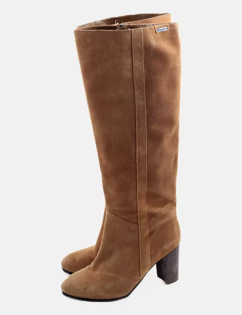 Pepe Jeans Botas altas marrón