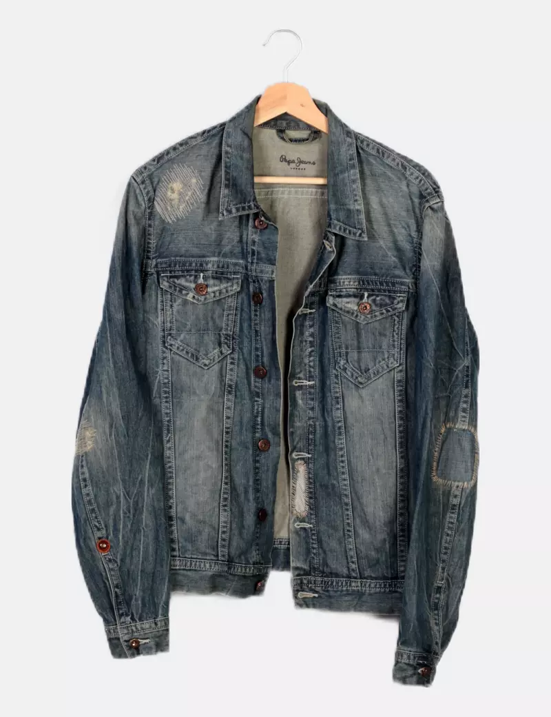 Pepe Jeans Cazadora denim azul