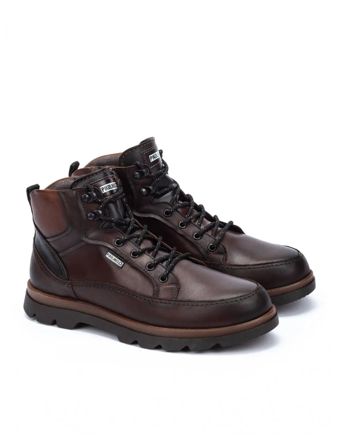 PIKOLINOS Botas Suela Track Cuero