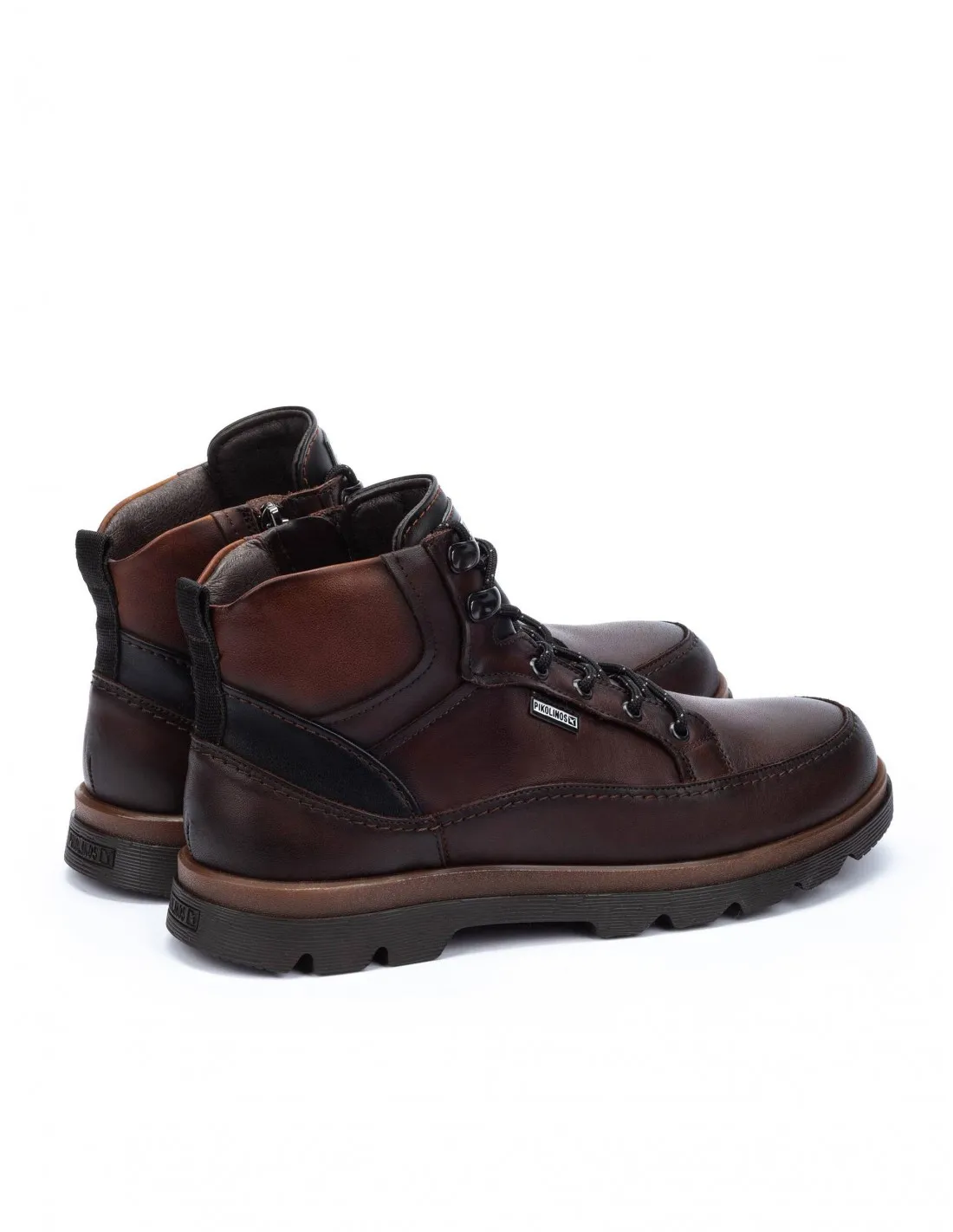 PIKOLINOS Botas Suela Track Cuero