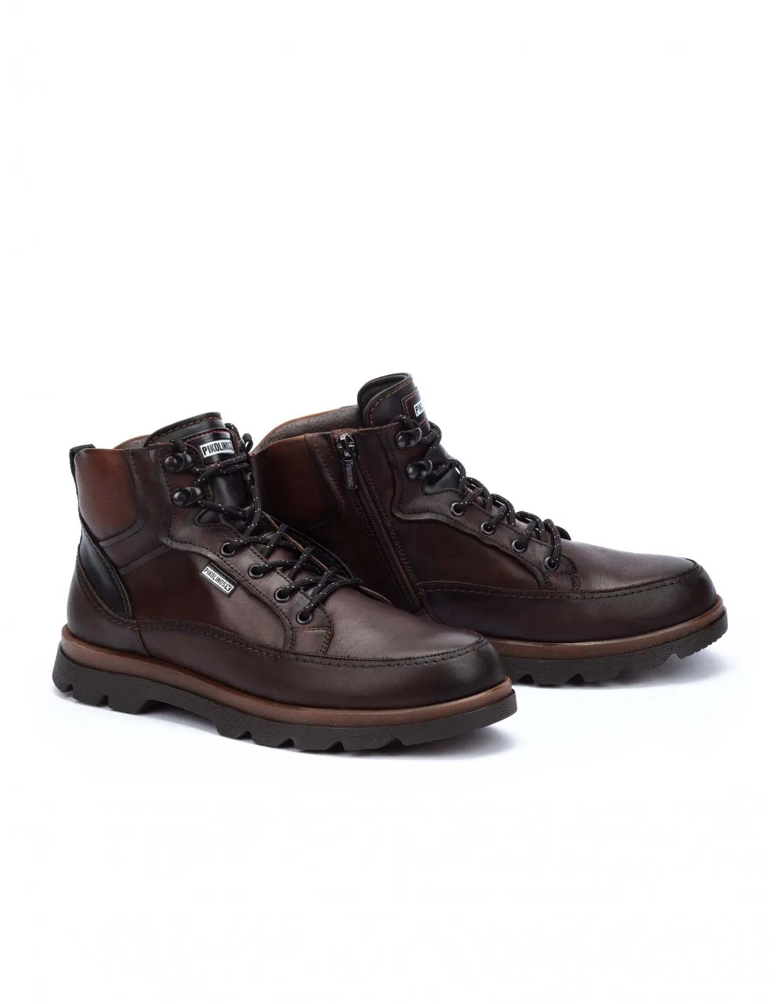 PIKOLINOS Botas Suela Track Cuero