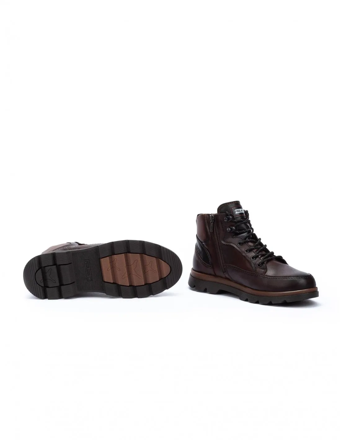 PIKOLINOS Botas Suela Track Cuero