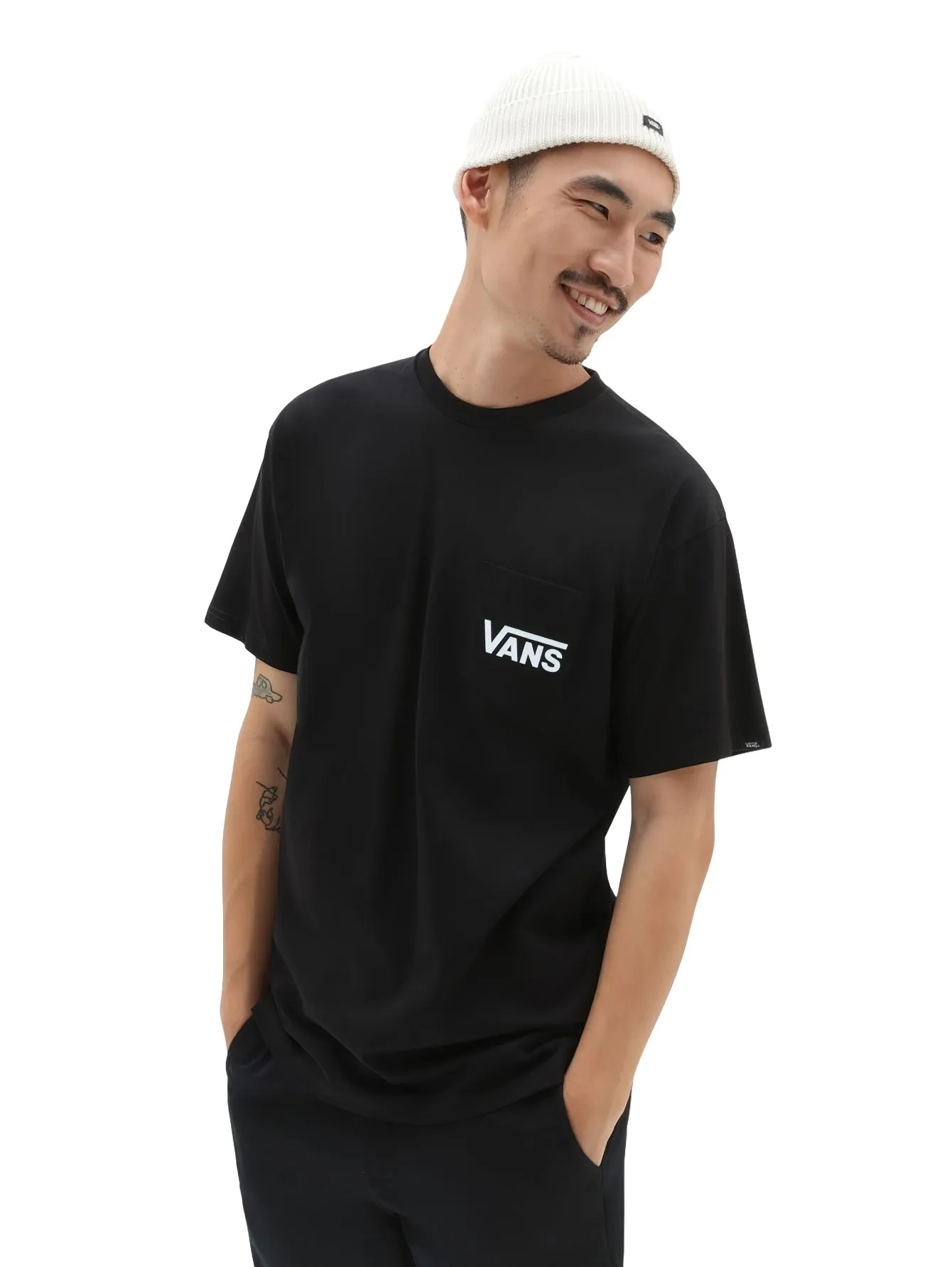 Playera Vans Otw Classic Negro Para Hombre