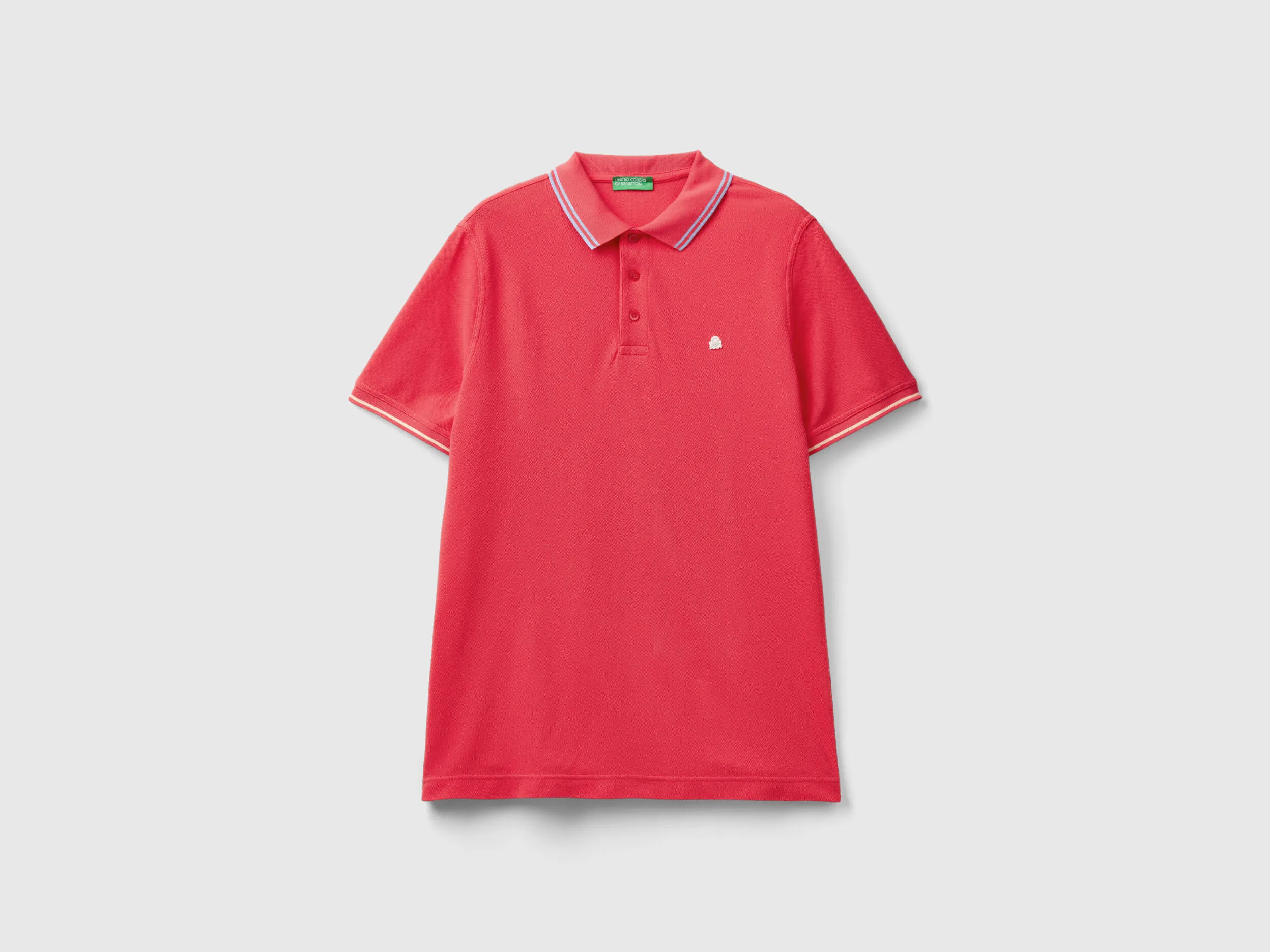 Polo fucsia de algodón orgánico