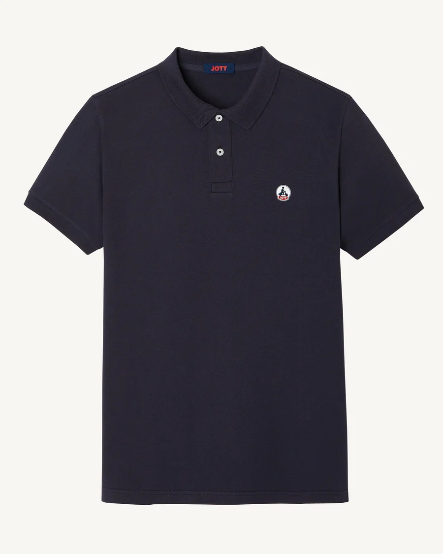 Polo manga corta Jott de Hombre MARBELLA SS23MPOL10 – 104 NAVY Justoverthetop azul oscuro