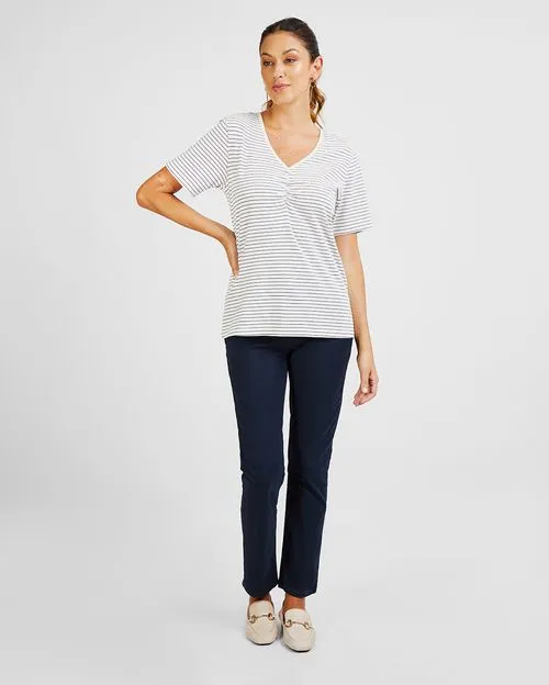 Polo Mujer Brisa Azulino Marino