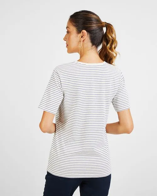 Polo Mujer Brisa Azulino Marino