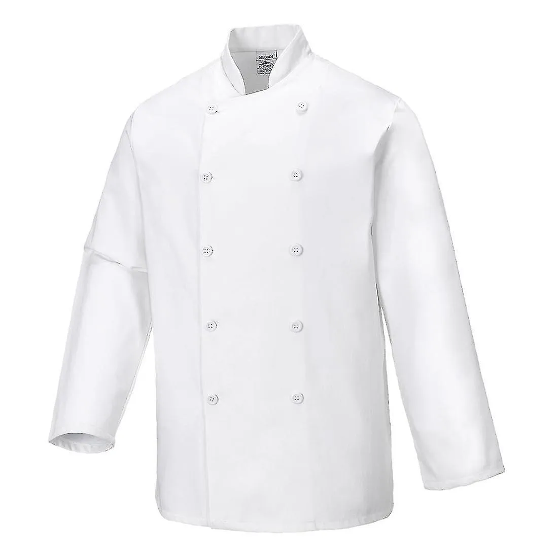 PORTWEST UNISEX ADULT SUSSEX LONGSLEEVED CHEF JACKET