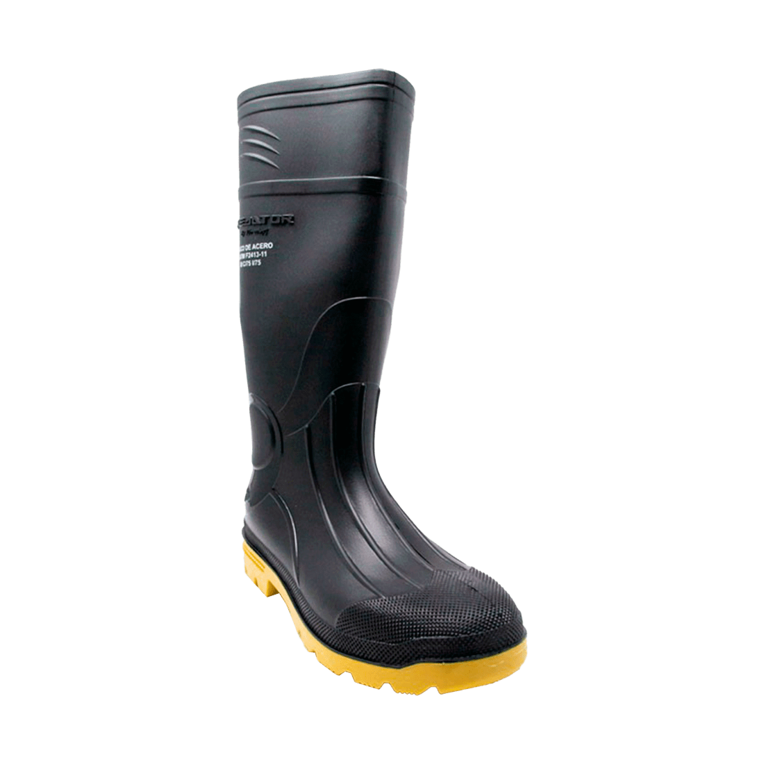PREDATOR PPHU914605.5 TALLA 37 PAR DE BOTAS DE PVC CON PUNTA DE ACERO FORRO INTERNO ANTIBACTERIAL