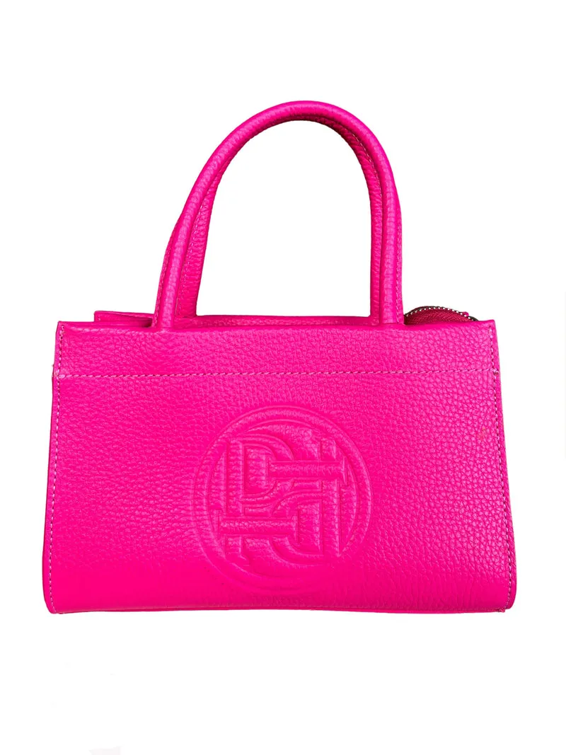 PRÜNE Bandolera Cuero Pink