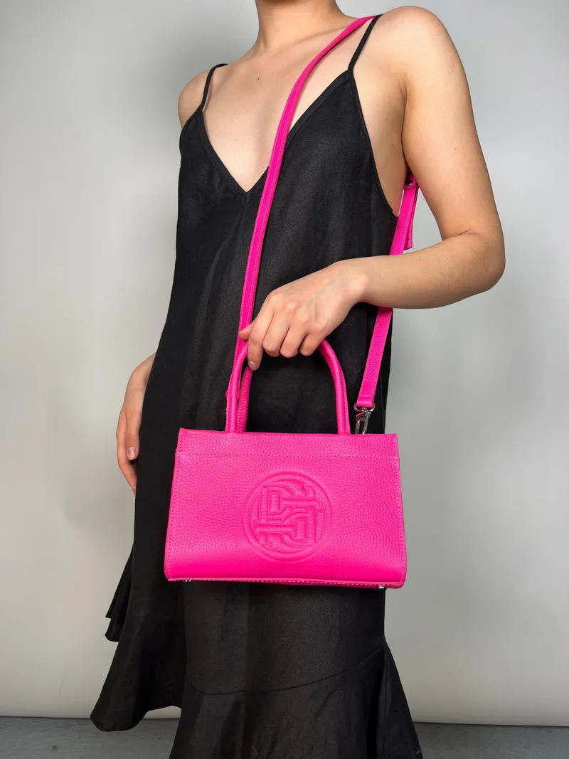 PRÜNE Bandolera Cuero Pink