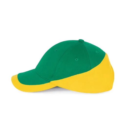 RACING  GORRA BICOLOR 6 PANELES