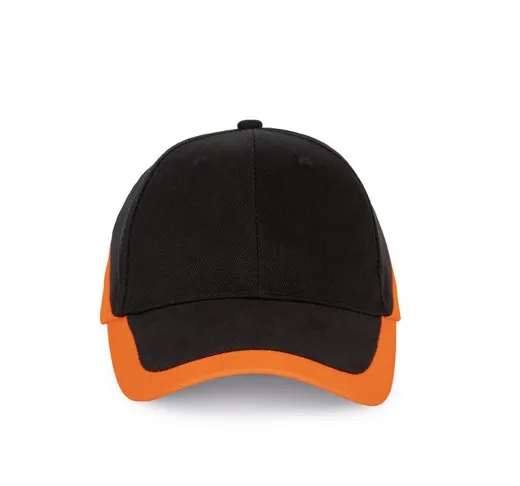 RACING  GORRA BICOLOR 6 PANELES