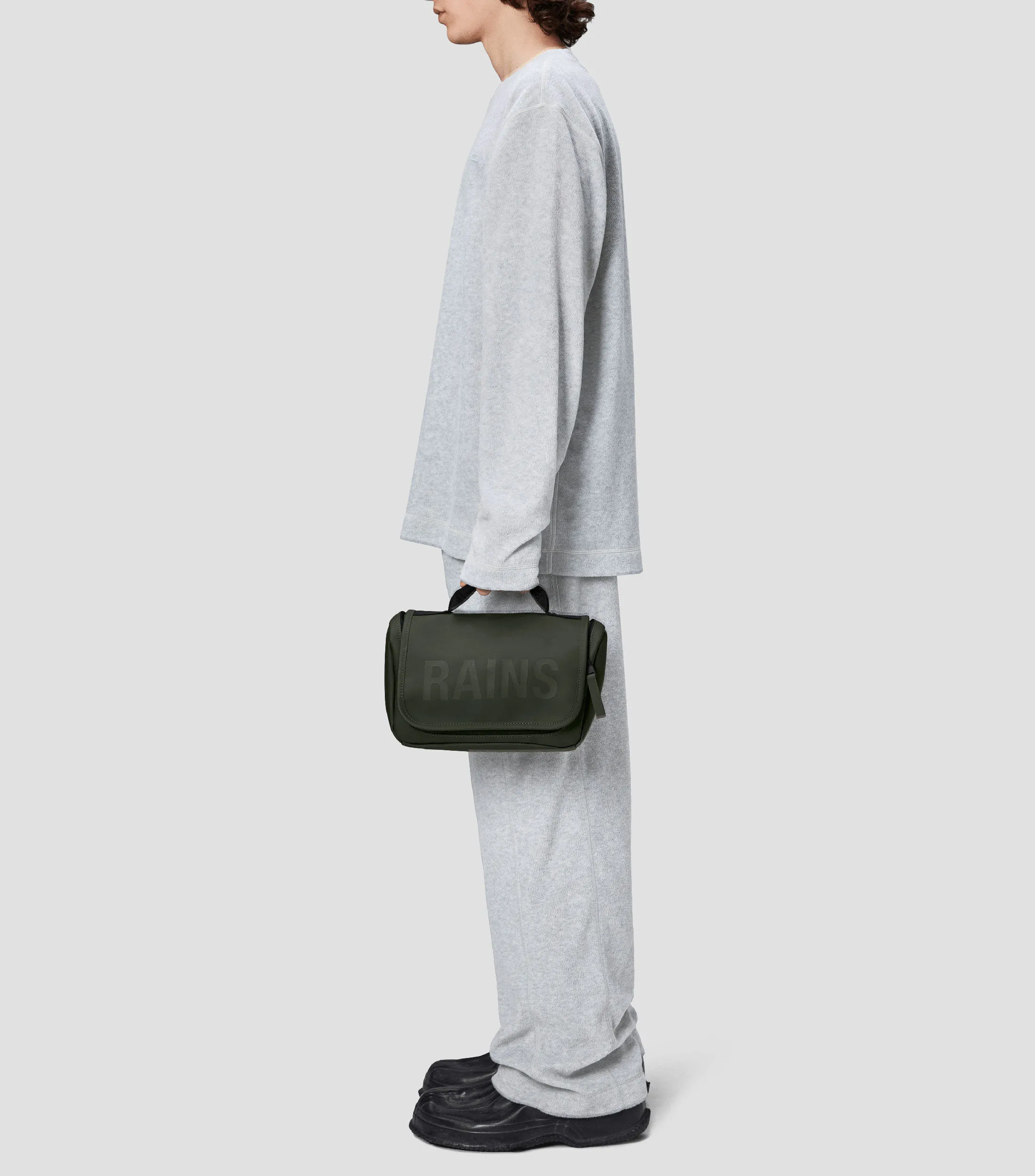 Rains Washbag con logo Unisex