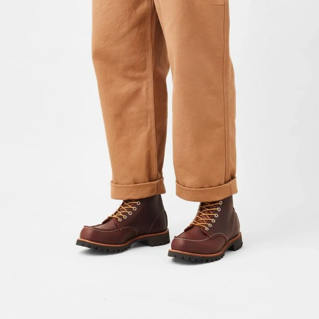 Red Wing Shoes Classic Moc Roughneck 8146 Brown