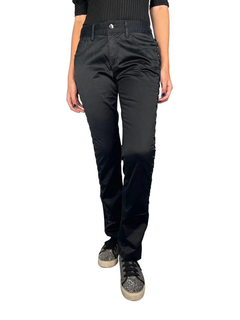REISS Pantalon Trenzado Laterales