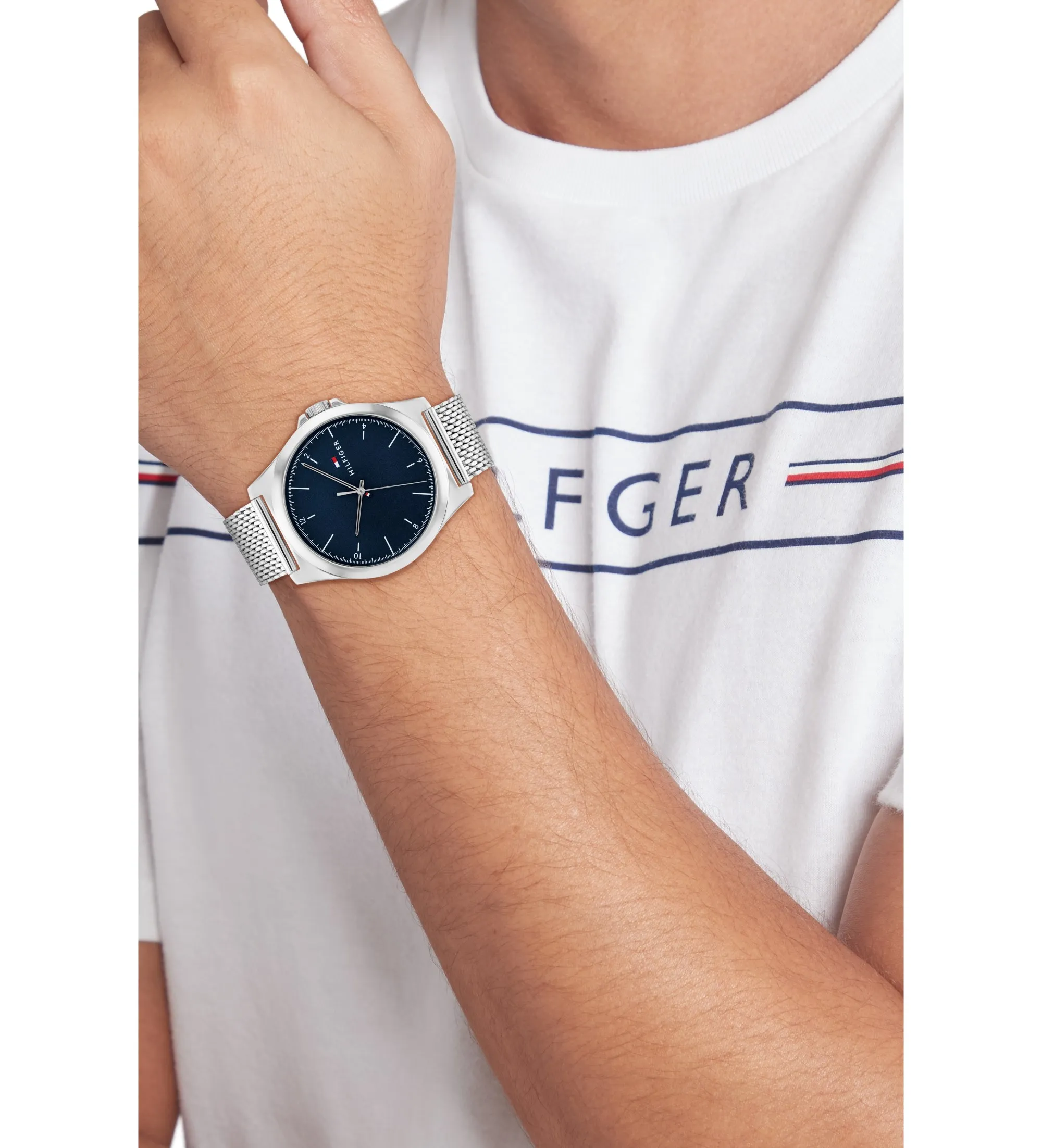 Reloj Analógico Acero marino