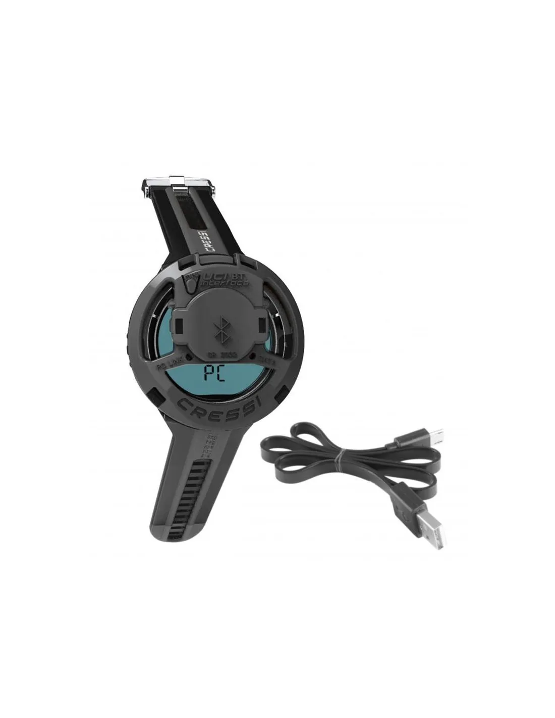 Reloj de pesca submarina Cressi Nepto Negro