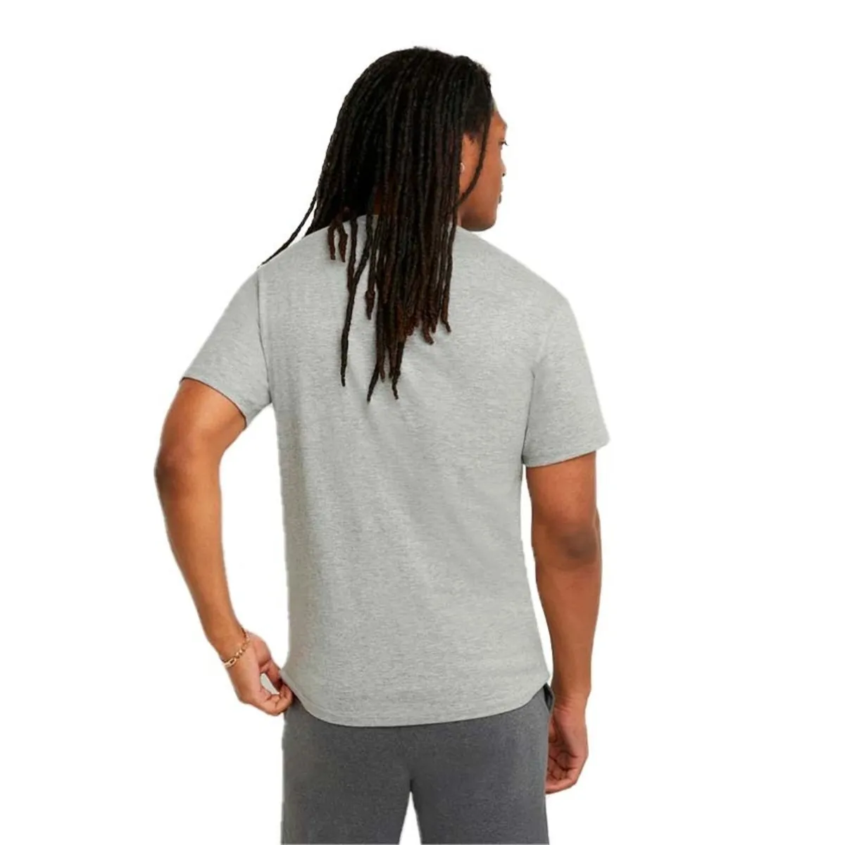 REMERA CHAMPION CLASSIC GRAPHIC TEE OXFORD GRAY