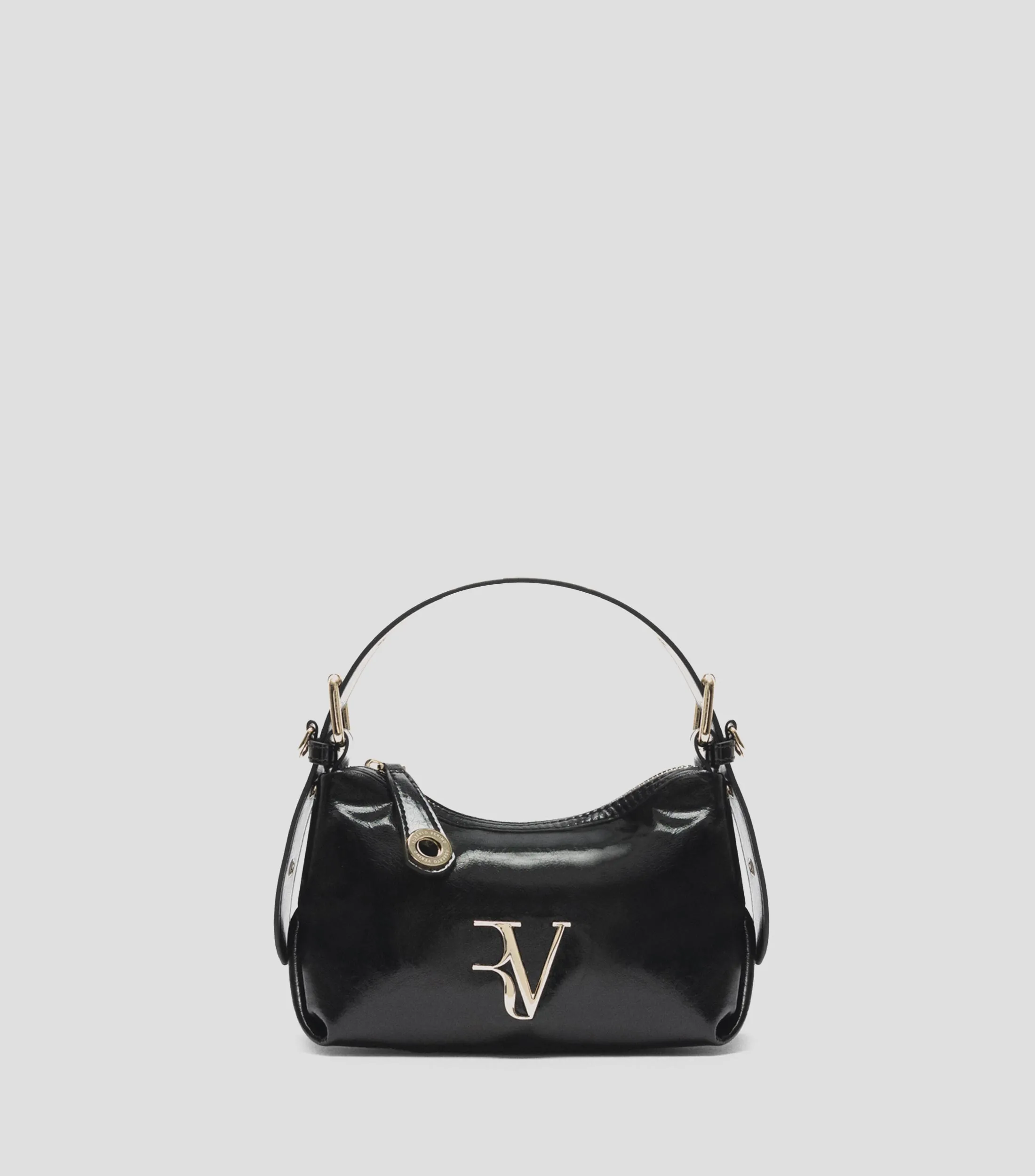 Roberto Verino Bolso mini hobo negro Margot Mujer