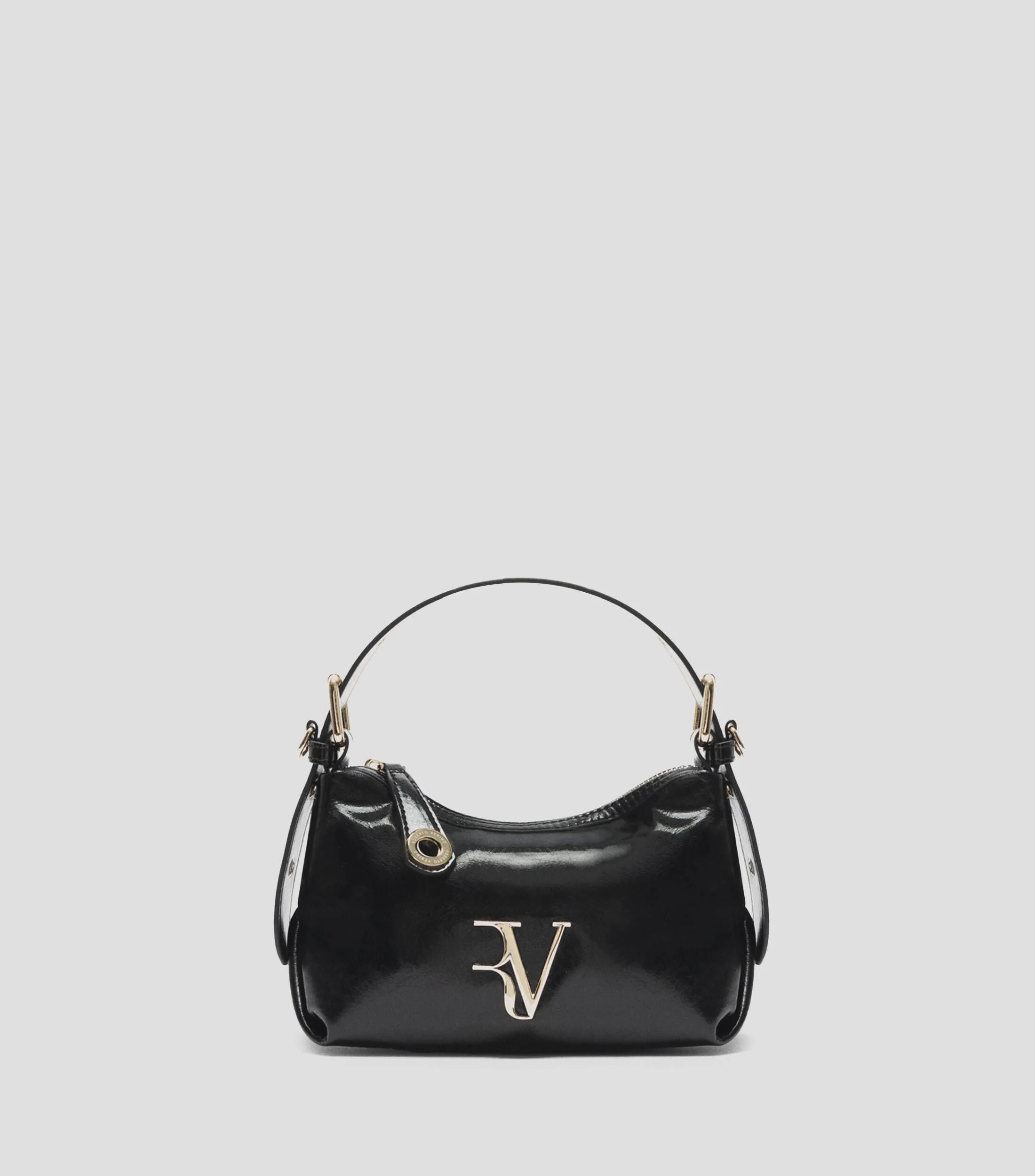Roberto Verino Bolso mini hobo negro Margot Mujer