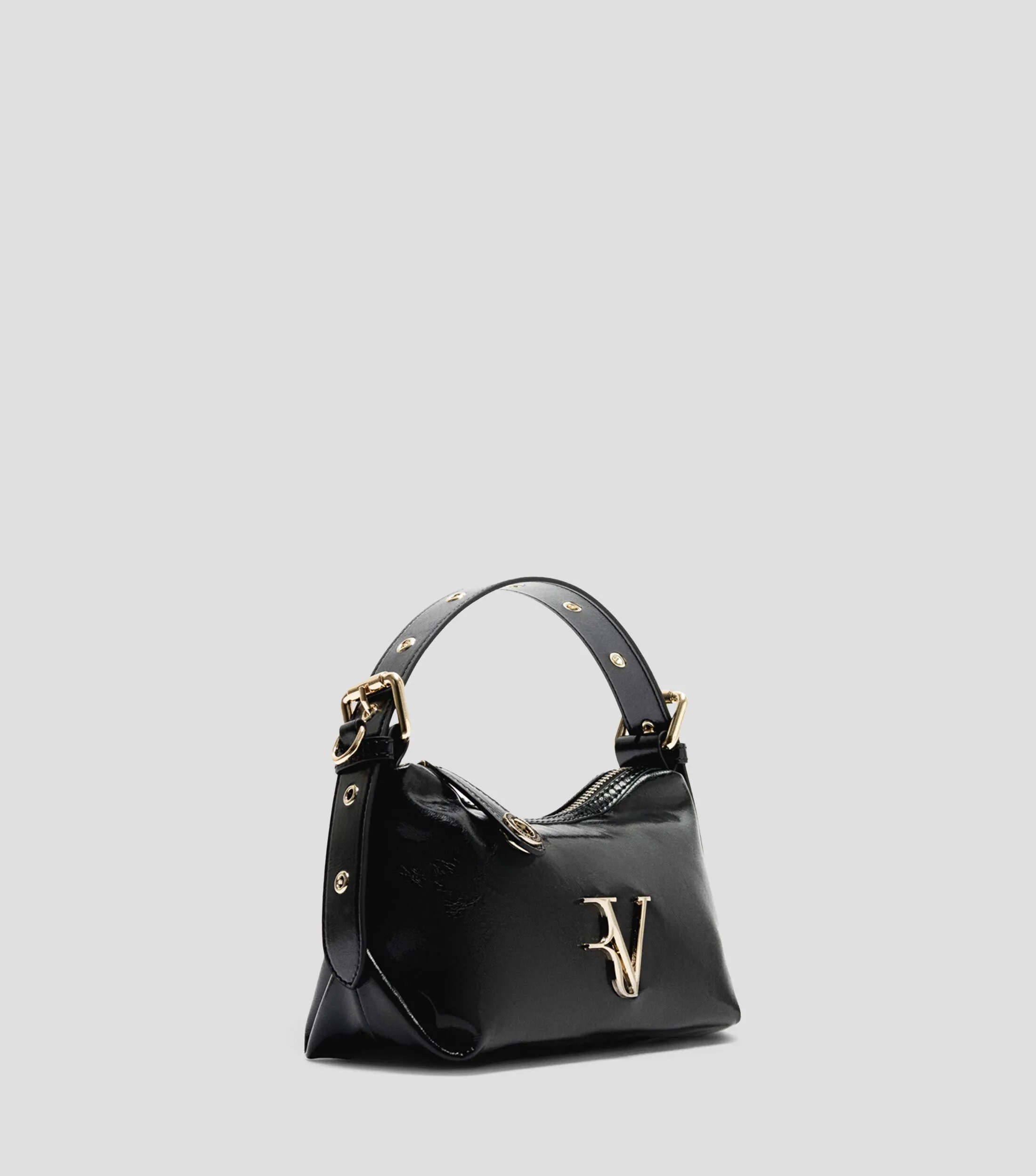 Roberto Verino Bolso mini hobo negro Margot Mujer