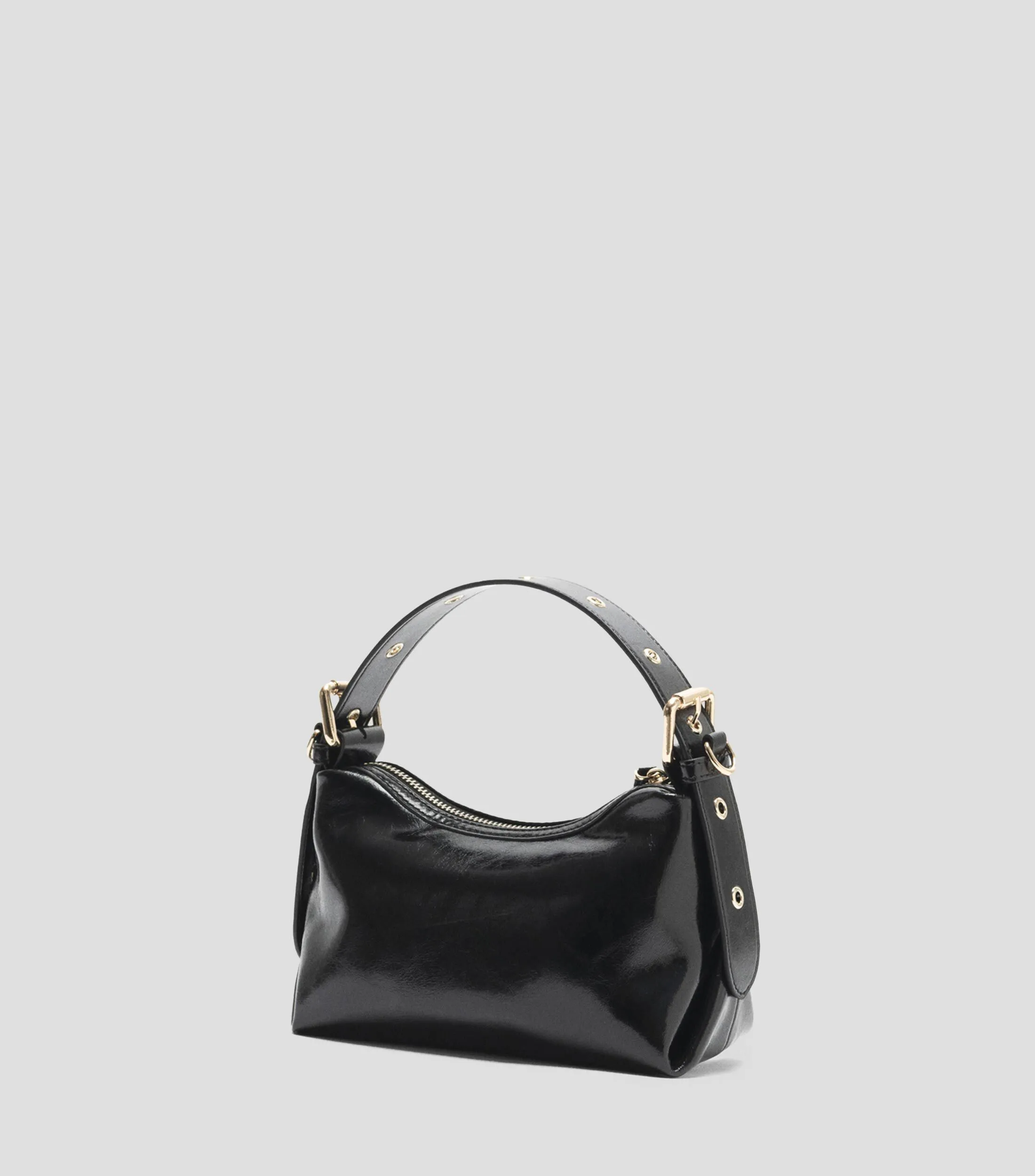 Roberto Verino Bolso mini hobo negro Margot Mujer
