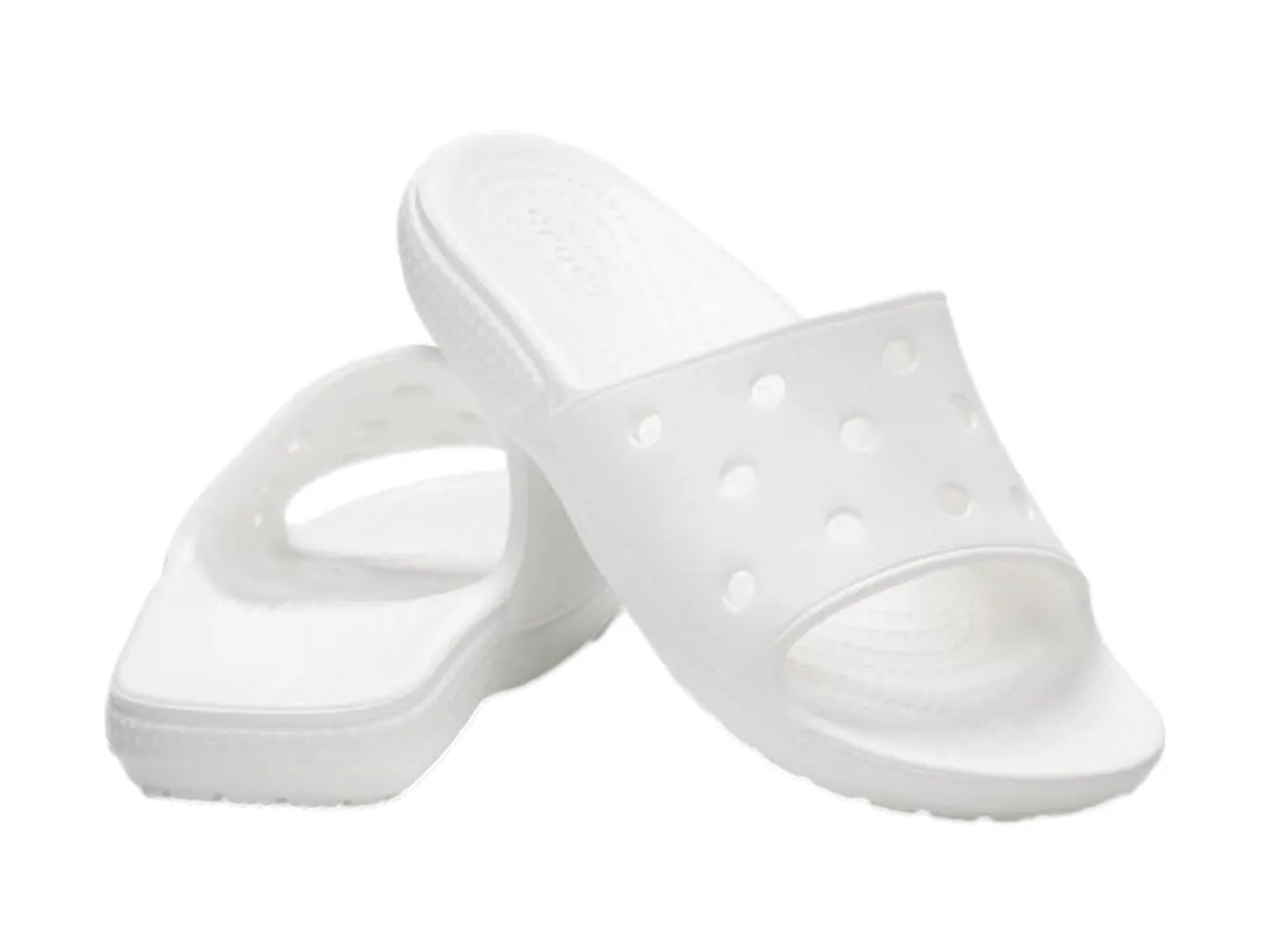 Sandalias Crocs Classic Slide Blanco