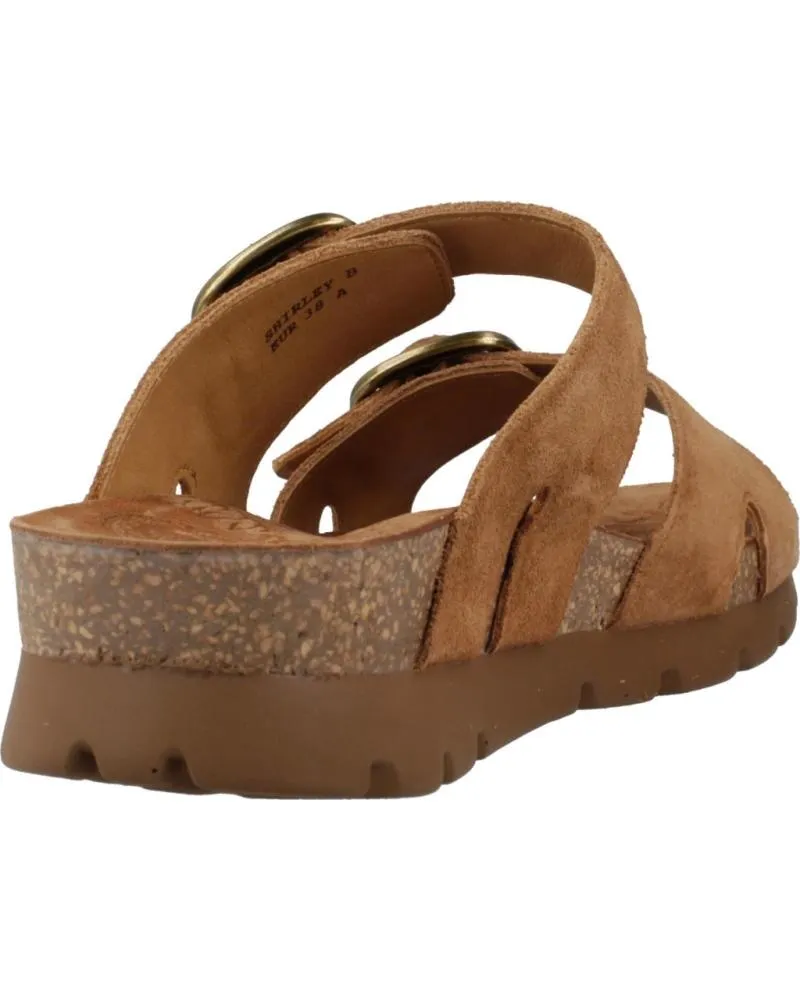 Sandalias PANAMA JACK  de Mujer SANDALIAS MUJER MODELO SHIRLEY COLOR MARRON  CUERO