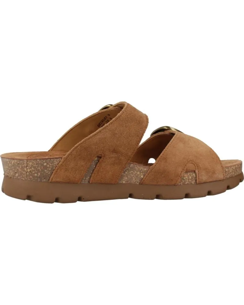 Sandalias PANAMA JACK  de Mujer SANDALIAS MUJER MODELO SHIRLEY COLOR MARRON  CUERO