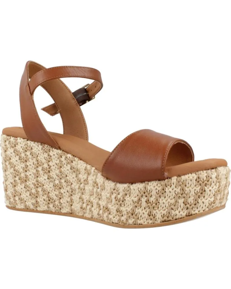 Sandalias POPA  de Mujer SANDALIAS MUJER MODELO AKUMAL BOMBAY COLOR MARRON  CUERO
