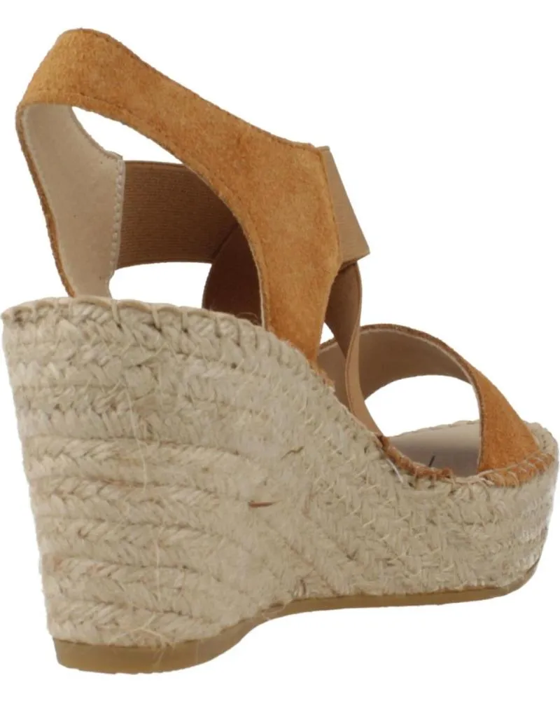 Sandalias VIDORRETA  de Mujer SANDALIAS MUJER MODELO 36400SRDO4 COLOR MARRON  CUERO
