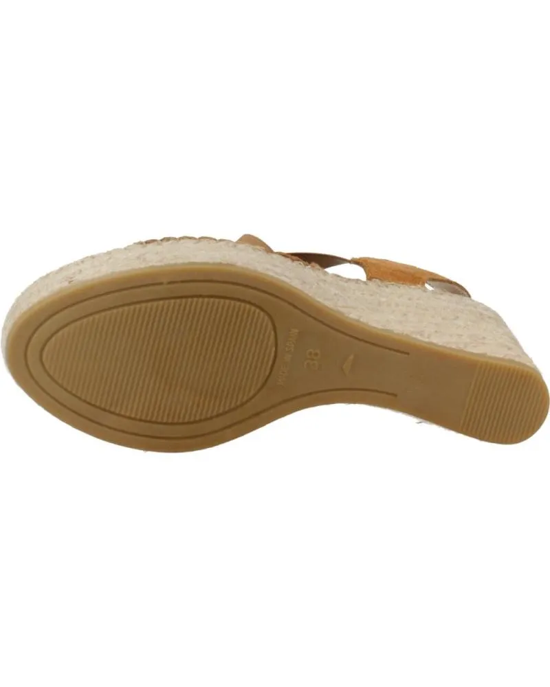 Sandalias VIDORRETA  de Mujer SANDALIAS MUJER MODELO 36400SRDO4 COLOR MARRON  CUERO