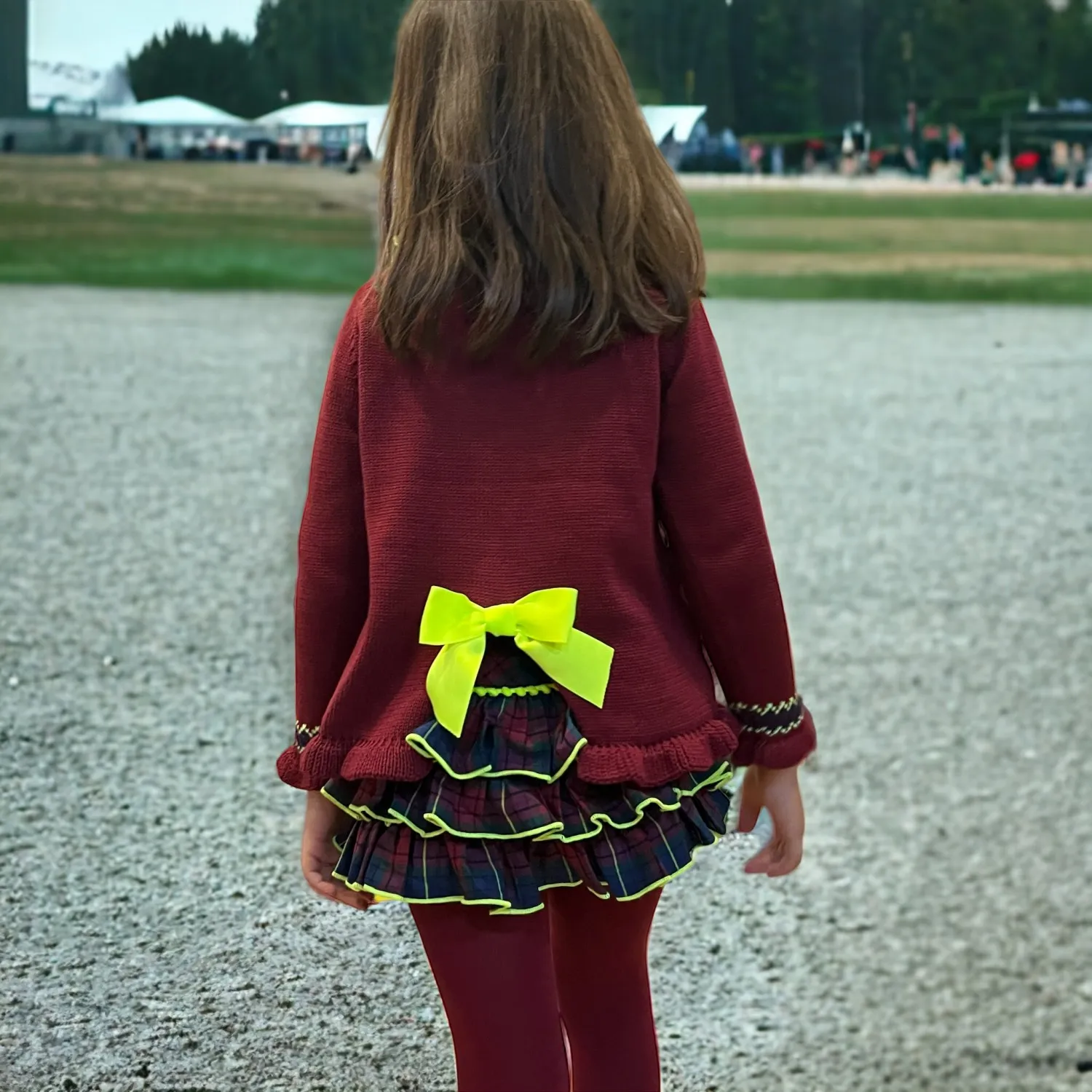 Set for girl. Sweater and baga collection Harry de Lolittos
