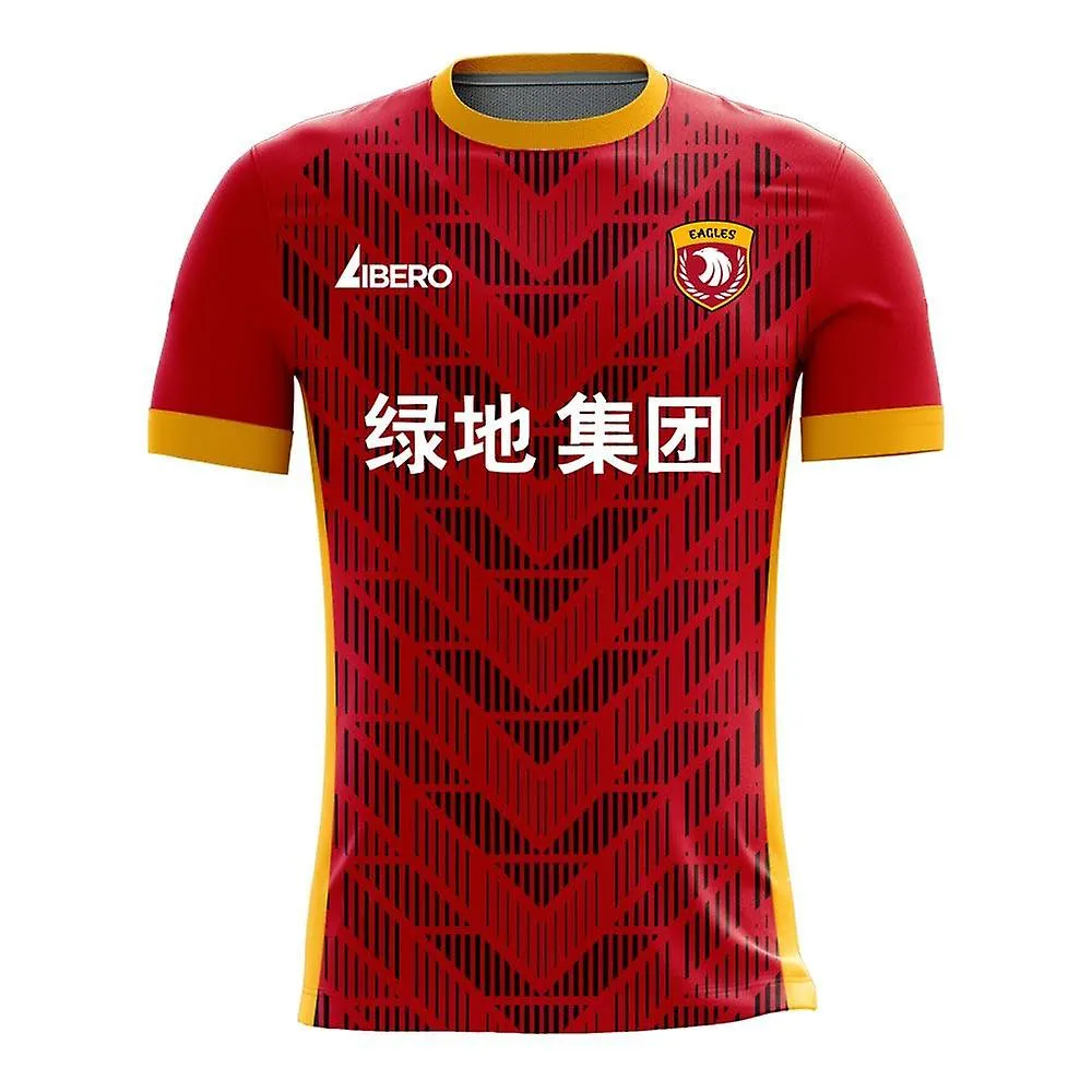 SHANGHAI SIPG 20242025 HOME CONCEPT FOOTBALL KIT (LIBERO)  MANGA LARGA PARA ADULTO