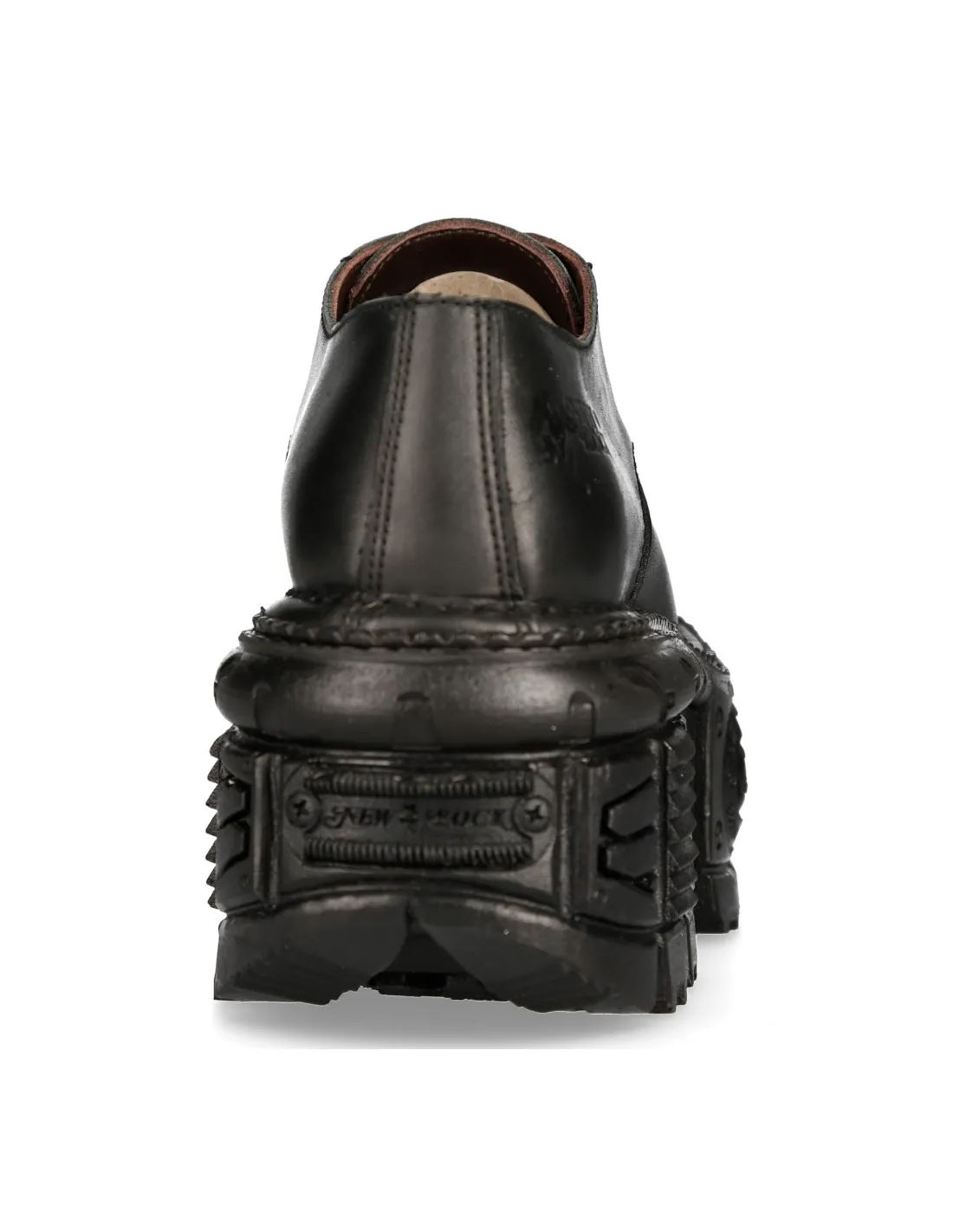 SHOE BLACK IMPERFECT WITH LACES MTANKMILI003S1