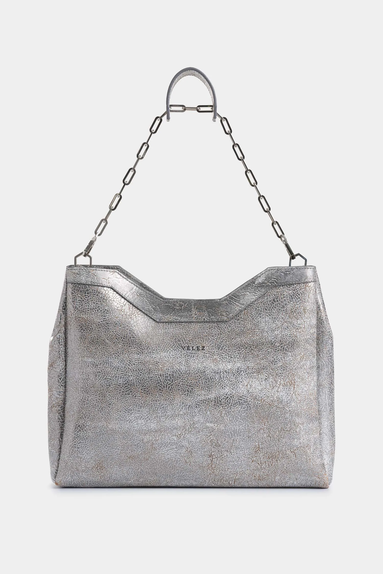 Shopping Magena mini de cuero folia para mujer efecto craquelado