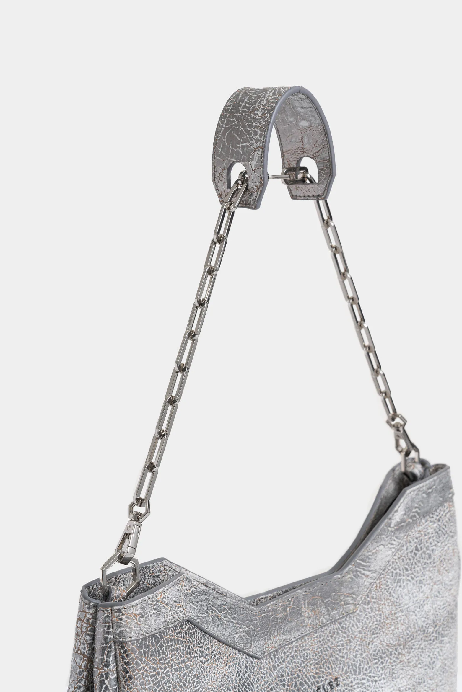 Shopping Magena mini de cuero folia para mujer efecto craquelado