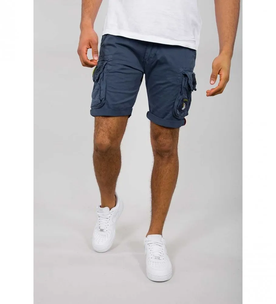 Short Crew Patch marino