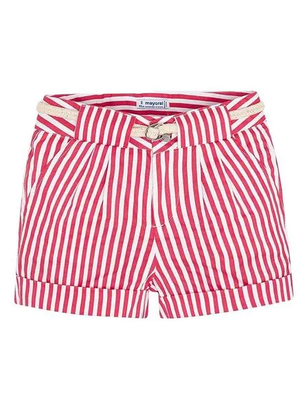 short mayoral watermelon rojo para niña