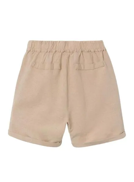 Shorts Name It Faher Tostado Para Niña