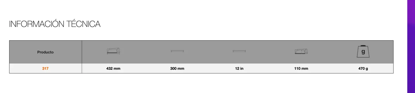 Sierra para Metal Bahco 317