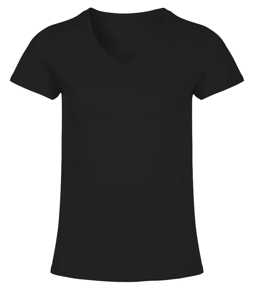 Sirvo al unico rey con conquisto el infierno de la muerte y la tumba Camiseta cuello pico Mujer