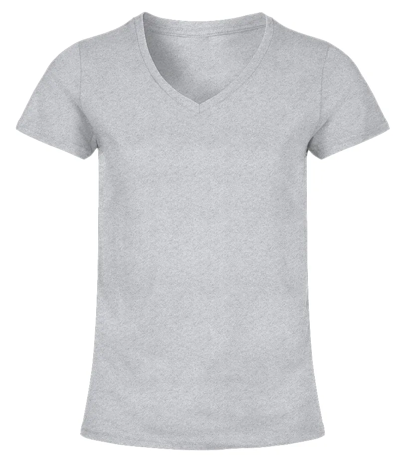 Soy una hija con suerte porque he sido criada por un Mamá loca, está un poco lo… Camiseta cuello pico Mujer