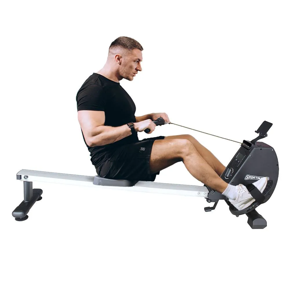 SPORTINATOR "Apollon" Máquina de remo plegable premium para casa