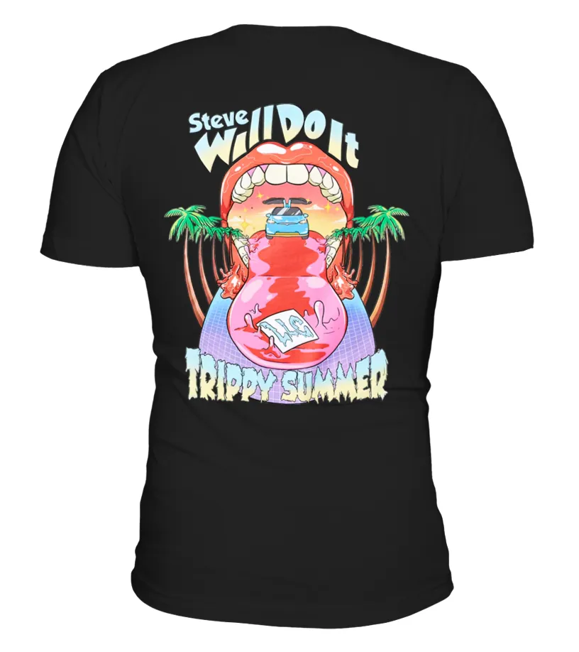 Steve Will Do It Merch Trippy Summer Shirt Camiseta cuello en V Unisex