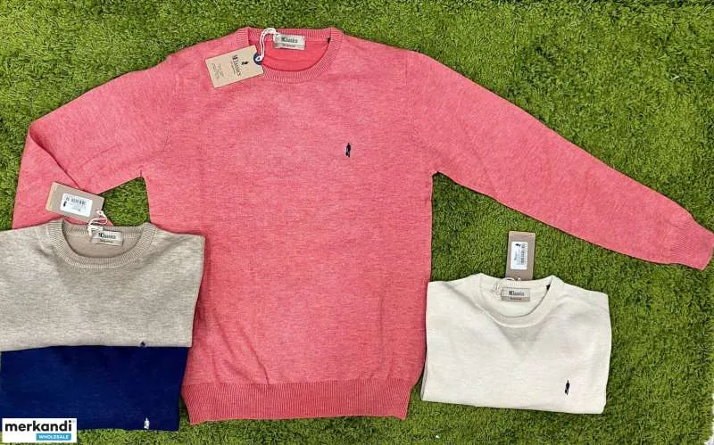 stock de prendas de punto lotes hombre Malboro classic man a/i