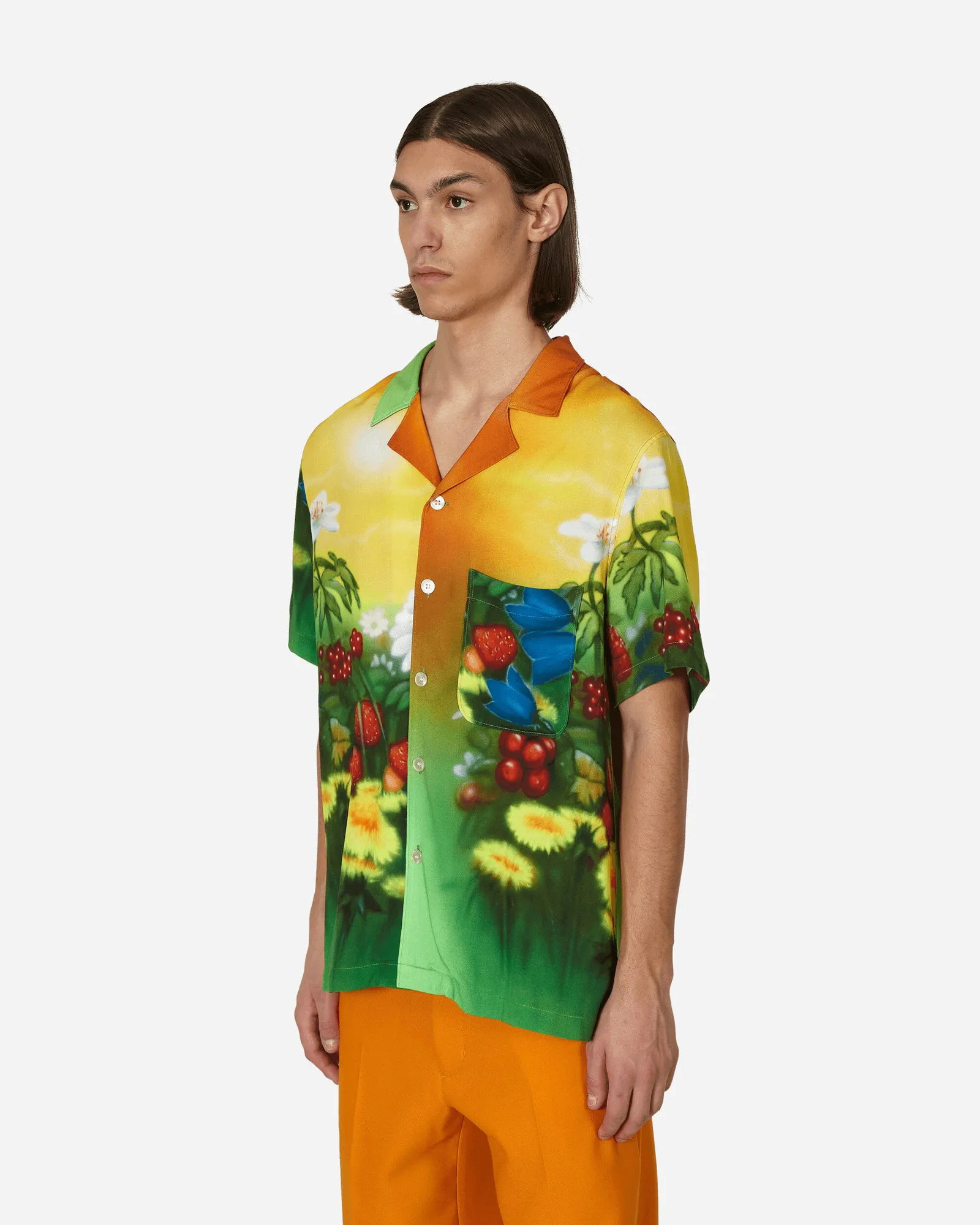 Stockholm (Surfboard) Club Airbrush Flowers Shirt