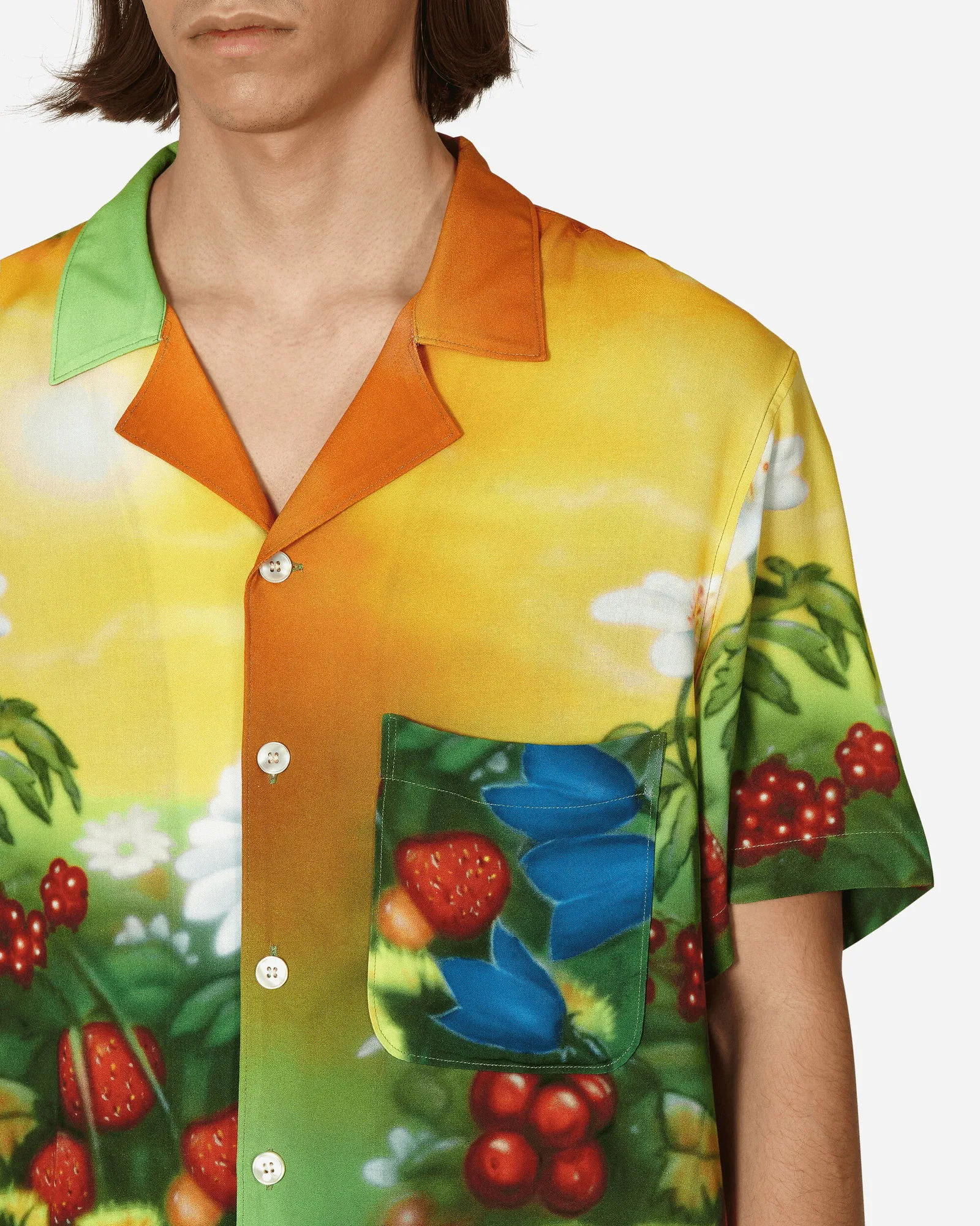 Stockholm (Surfboard) Club Airbrush Flowers Shirt